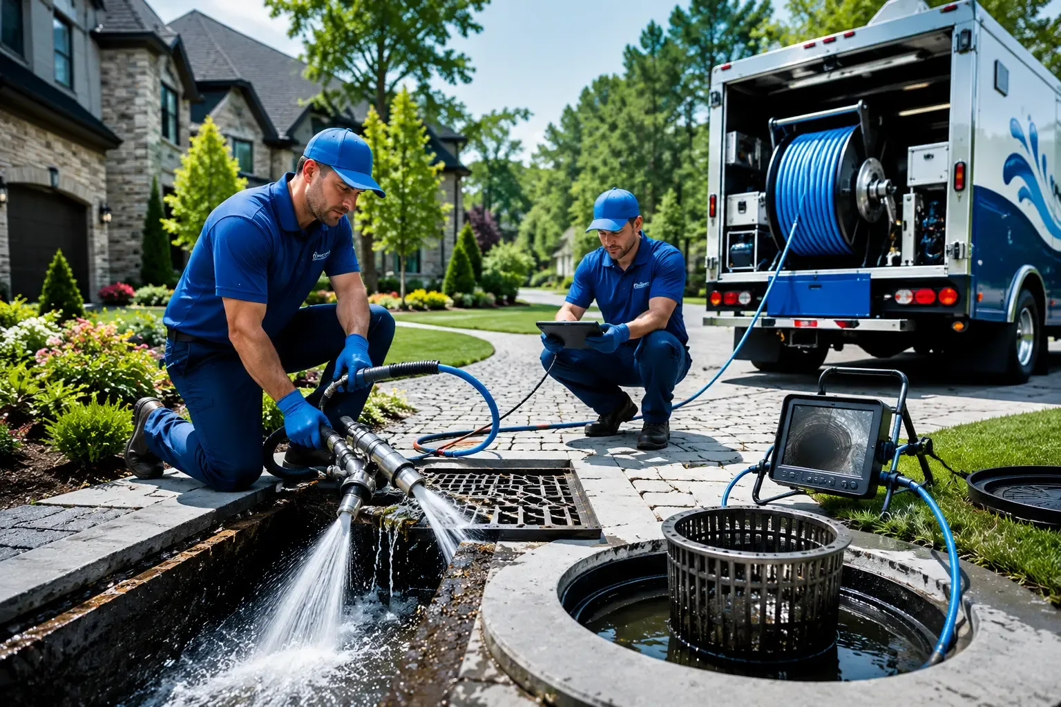 Local outdoor drain cleaning professionals in North English, IA