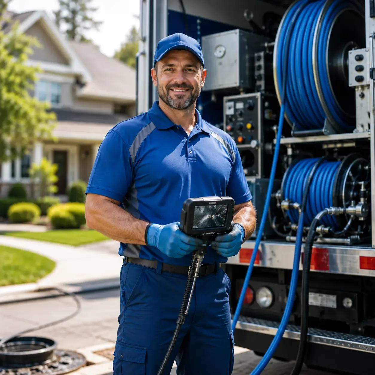 Local outdoor drain cleaning specialists in North English, IA